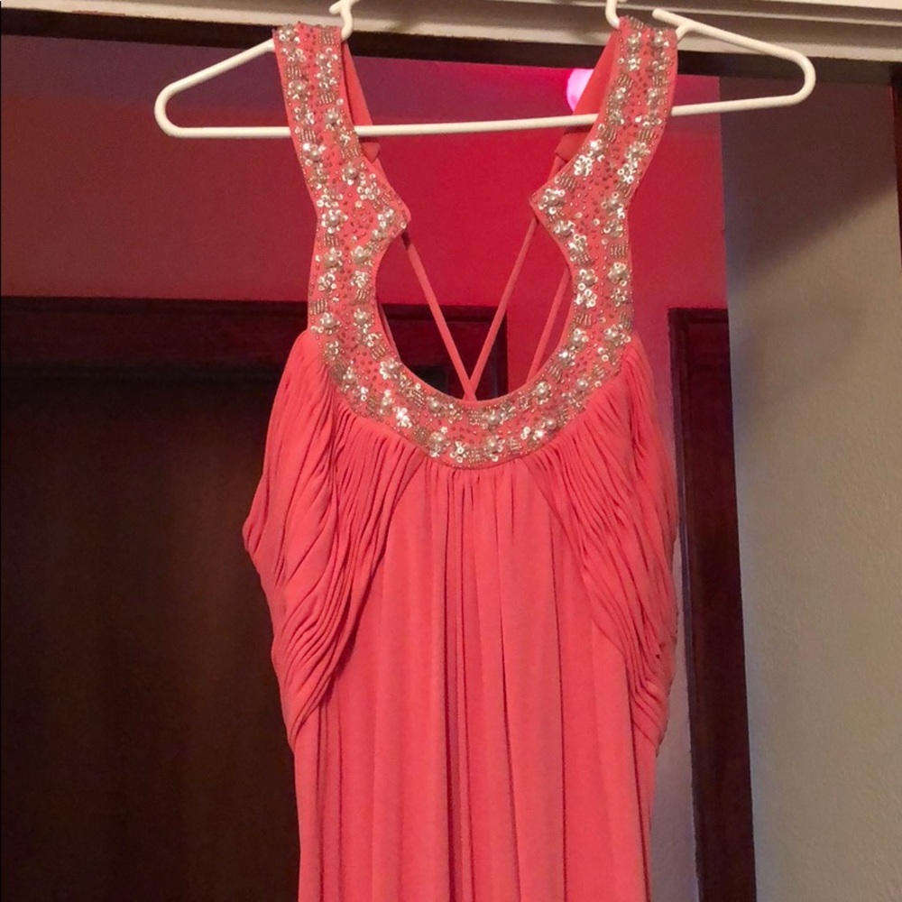 Coral Prom Dress